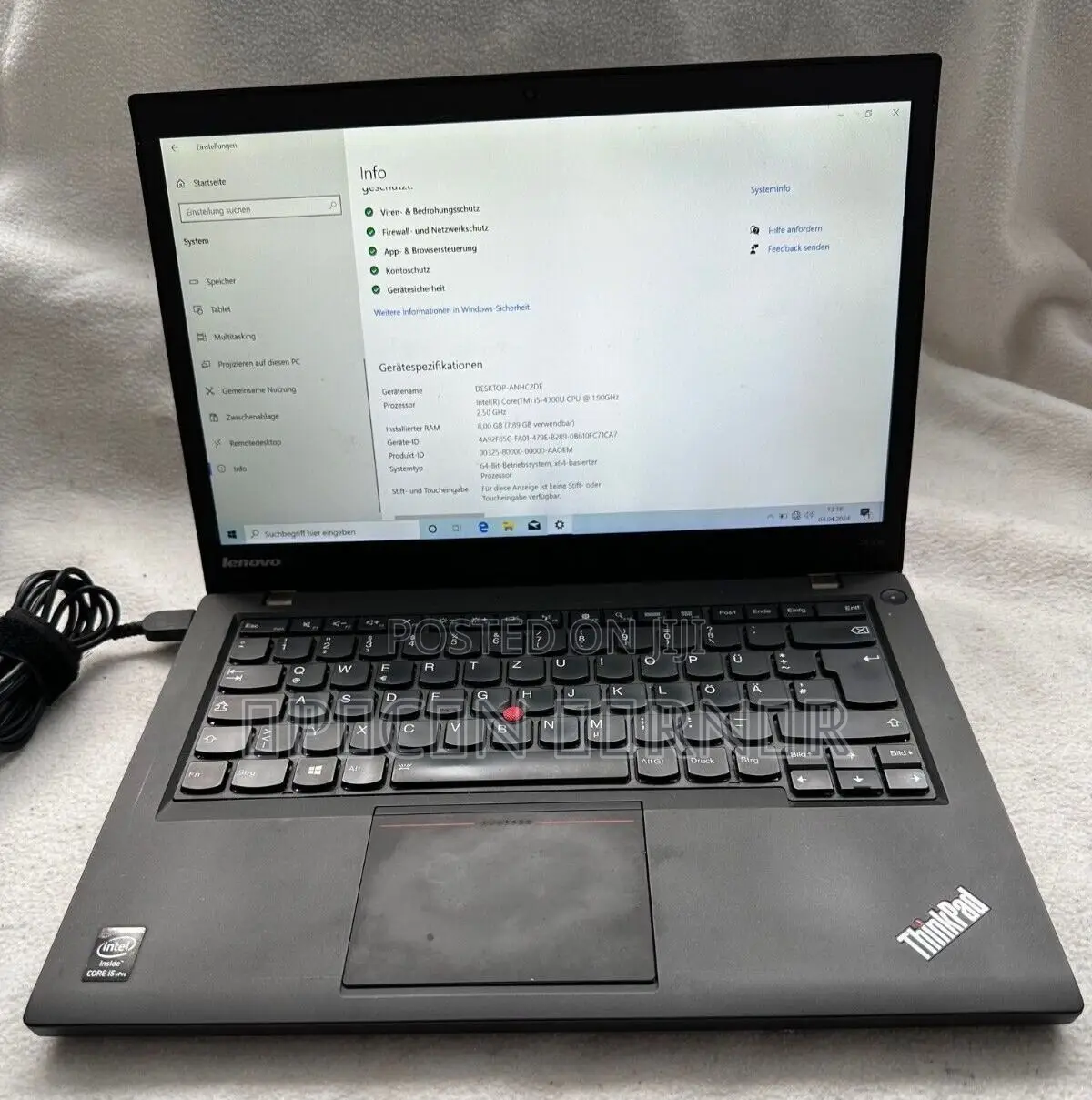 Laptop Lenovo ThinkPad T490s 8GB Intel Core i3 HDD+SSD 512GB