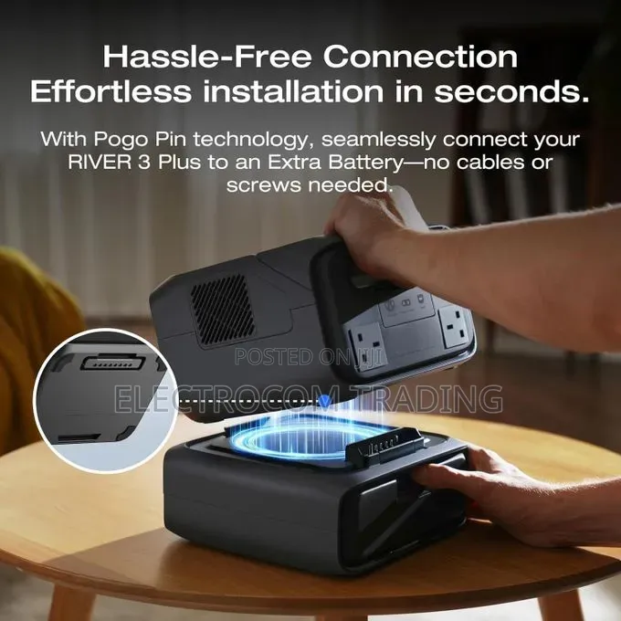 Ecoflow River 3 Max, 600w, 572wh LFP Battery, Portable Power Station
