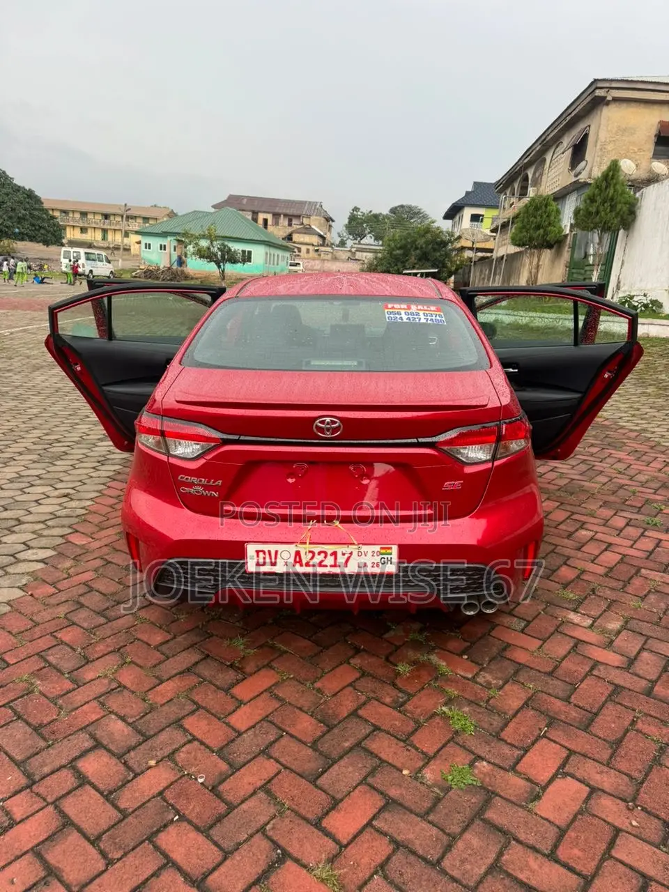 Toyota Corolla SE 2020 Red