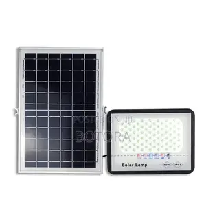 Led Solar Flood Light With Remote Control Portable Solar Panel