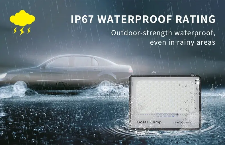 Led Solar Flood Light With Remote Control Portable Solar Panel