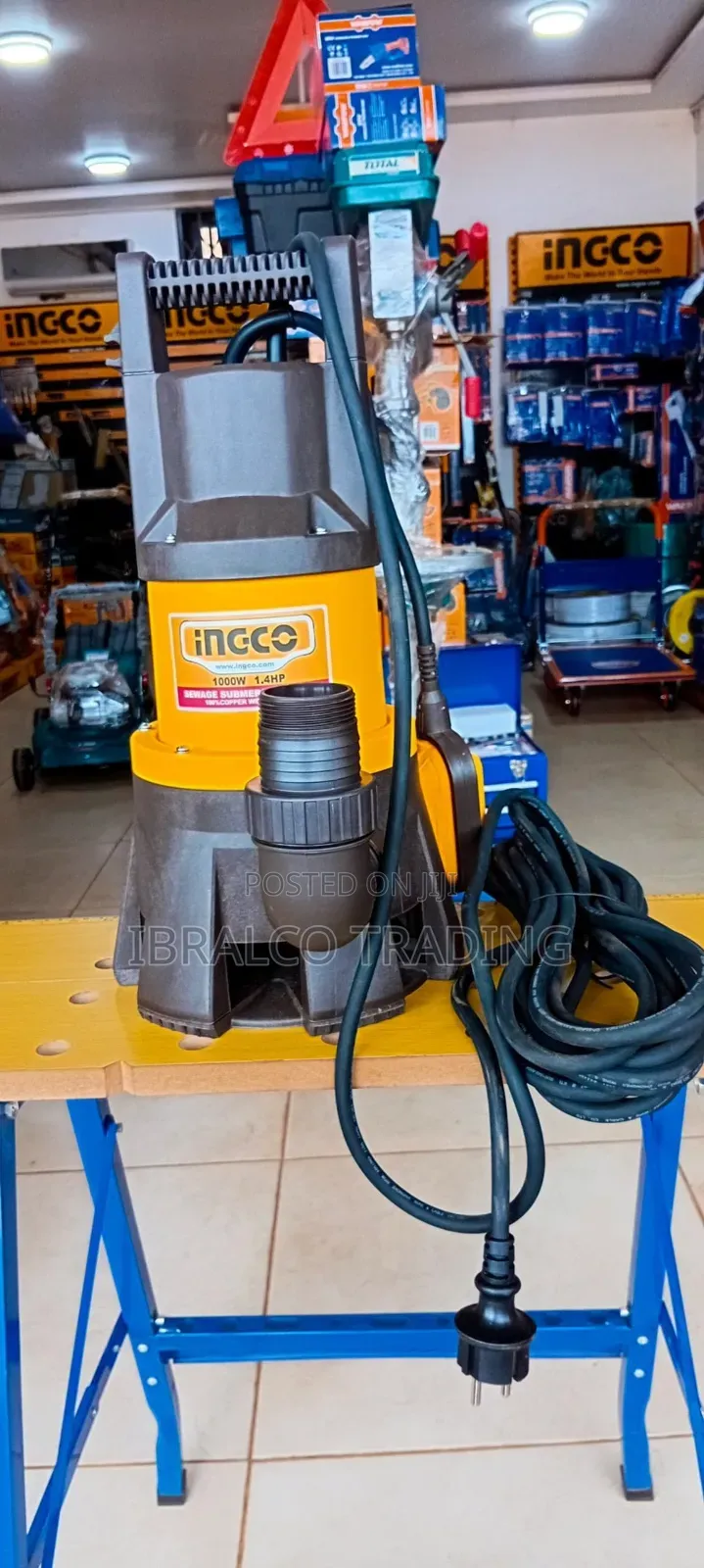 Ingco Sewage Submersible Pump (1.4hp)