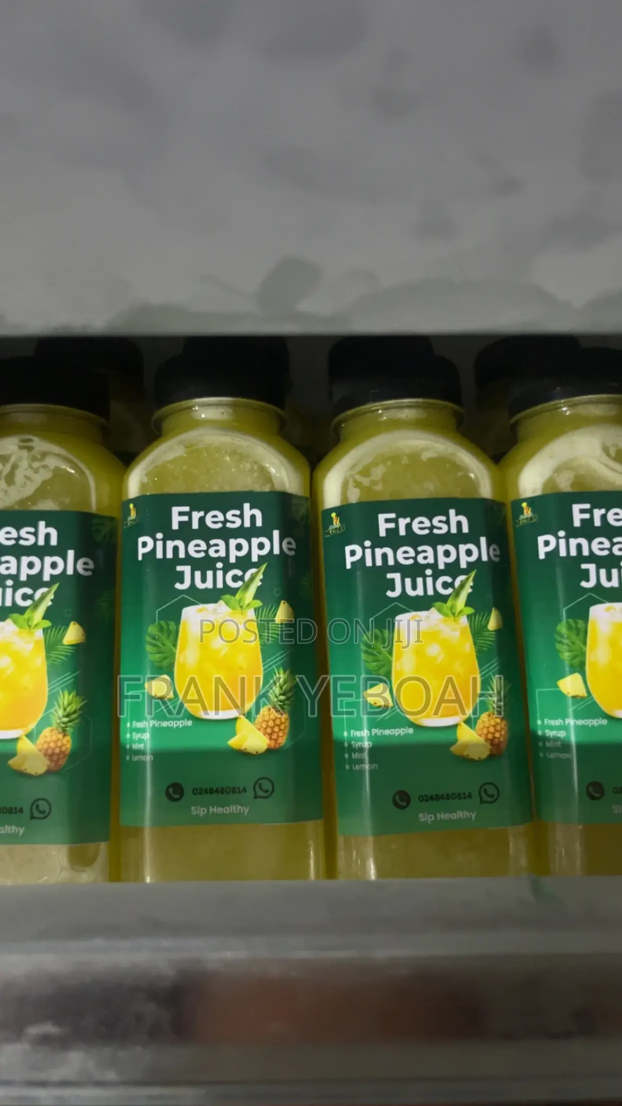 Fresh Pineapple Fruit Juice