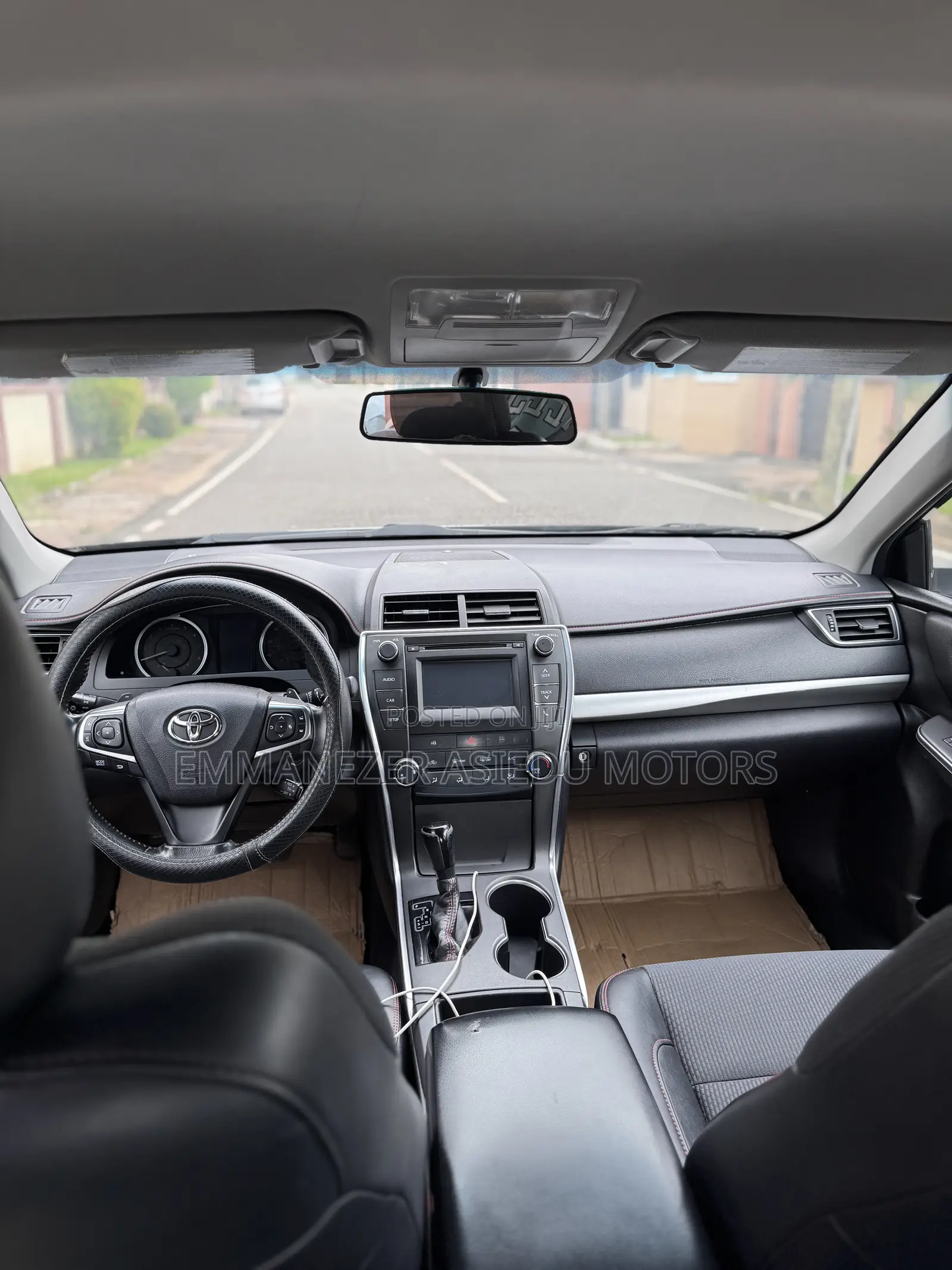 Toyota Camry SE 4dr Sedan (2.5L 4cyl 6A) 2017 Black