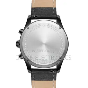 Fraser | Black Pilot’S Chronograph Watch