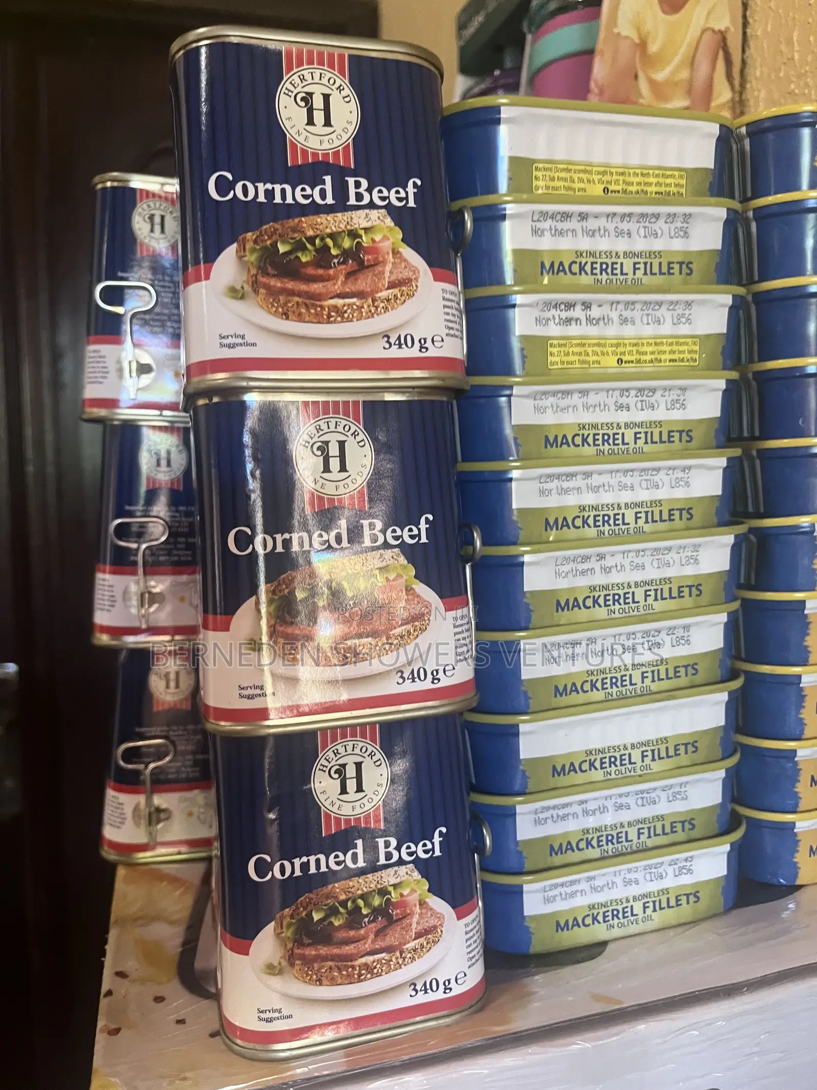 Mackerel Fillets From Uk
