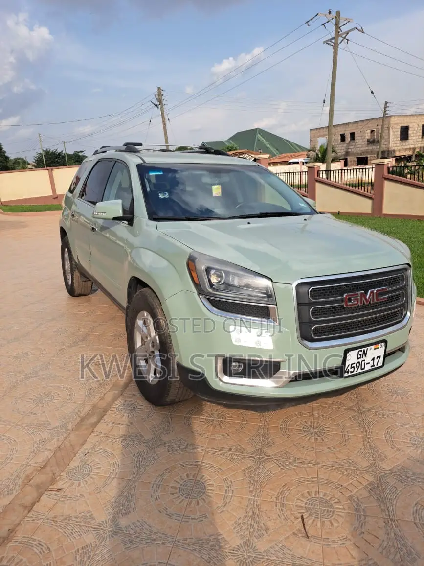 GMC Acadia SLT-2 FWD 2014 Green
