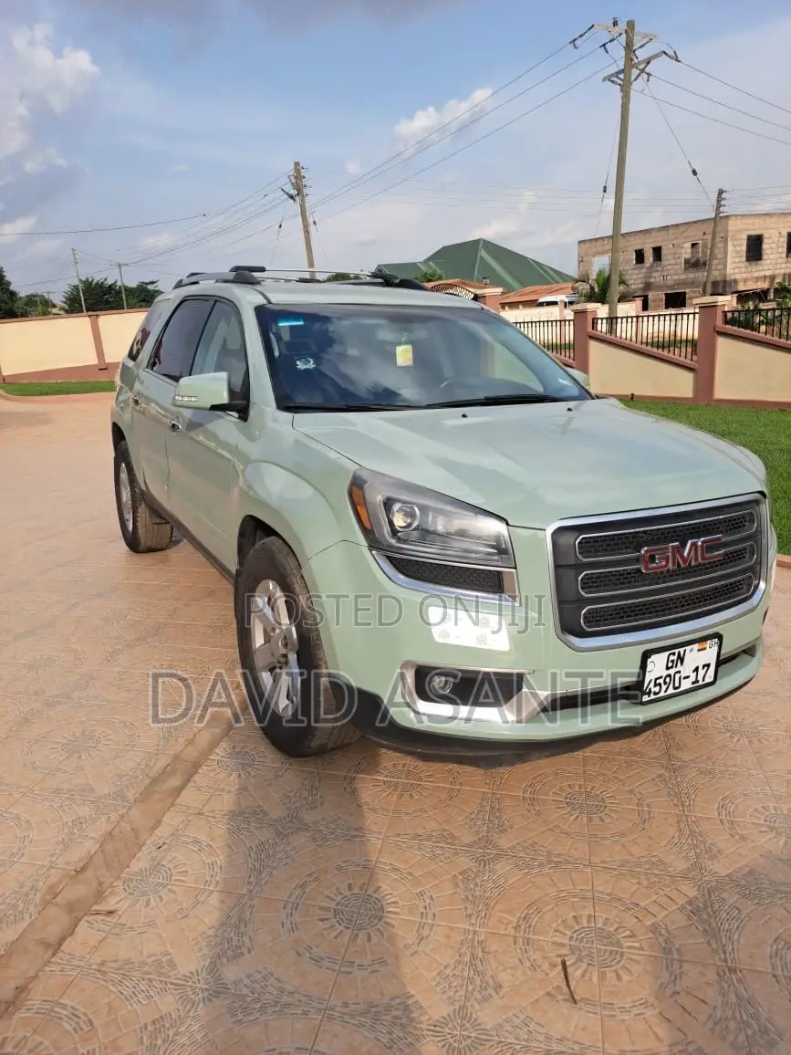 GMC Acadia SLT-2 FWD 2014 Green