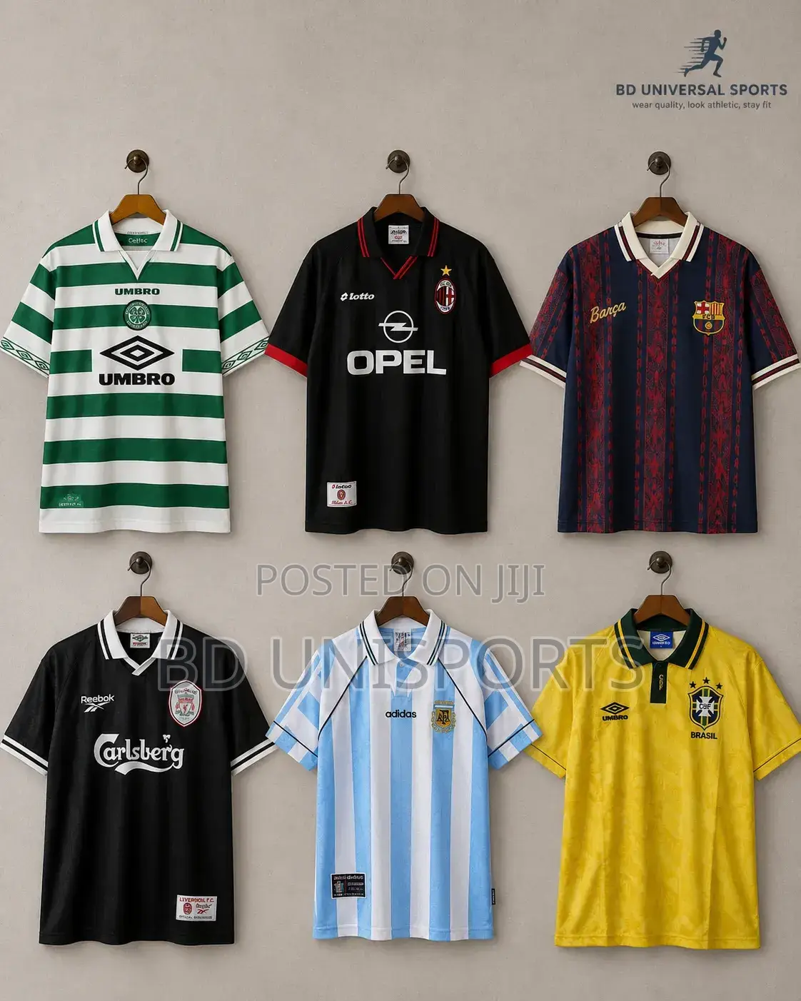National and Club Teams Retro Jerseys