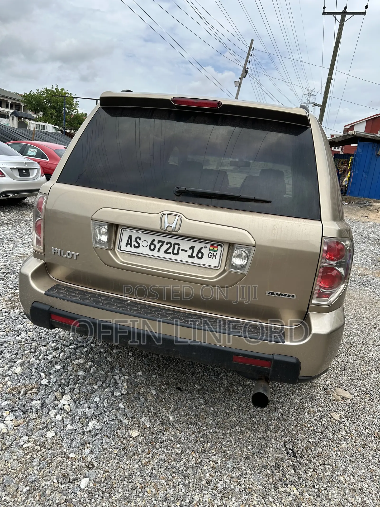 Honda Pilot EX-L 4x4 (3.5L 6cyl 5A) 2006 Brown