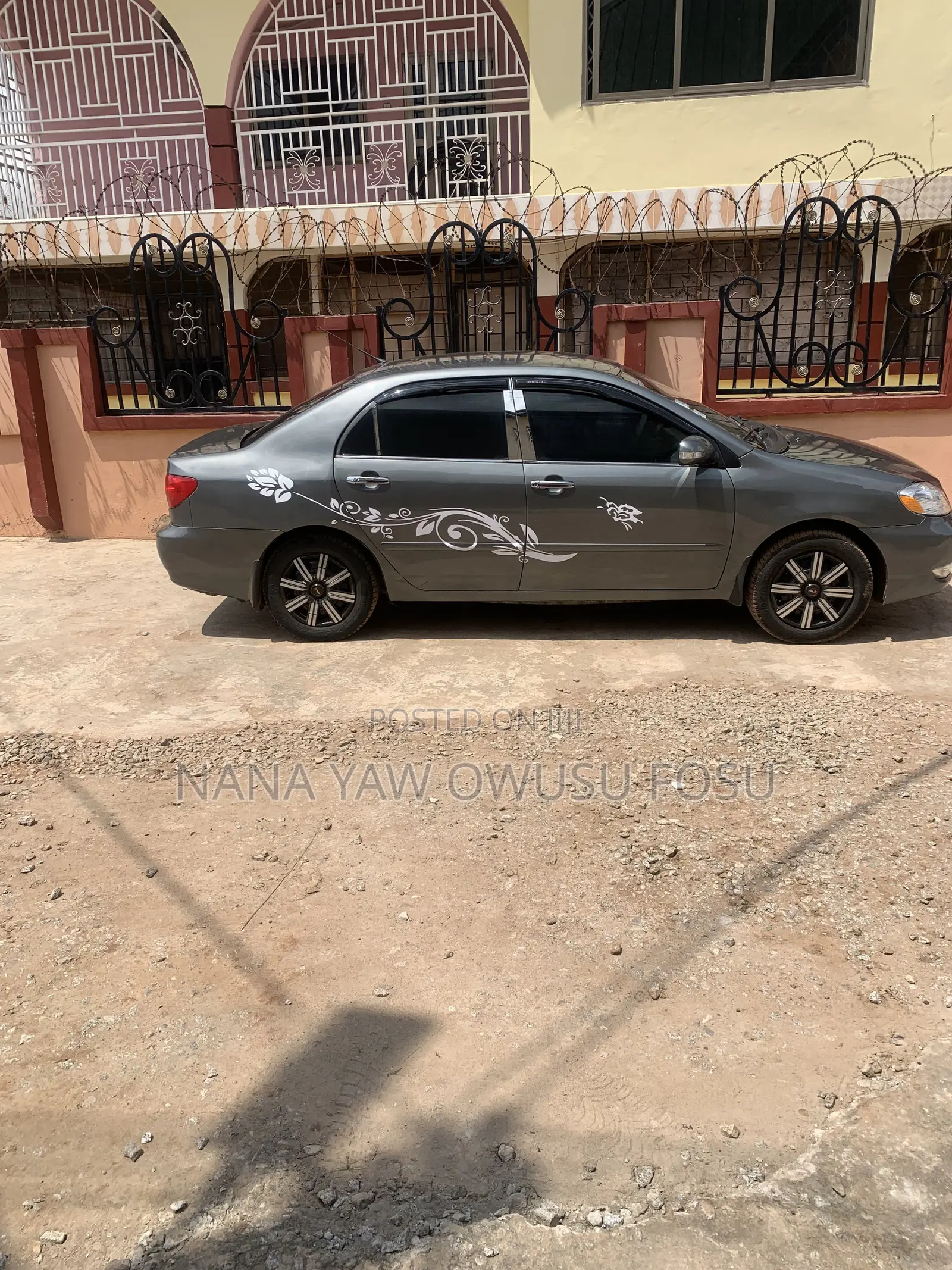 Toyota Corolla 2008 Gray