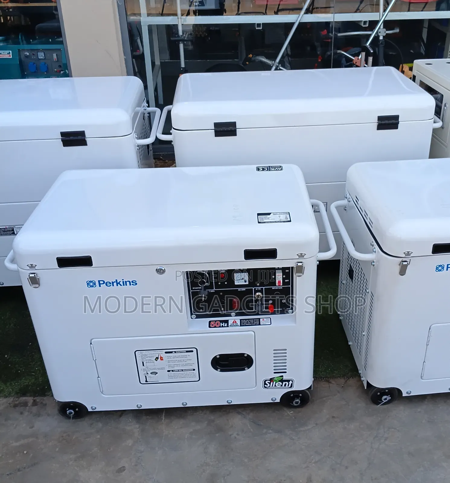 Perkins 7kva Silent Diesel Generator – Brand New