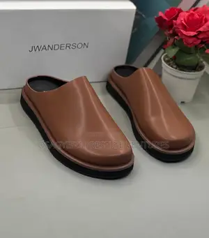 Jw Anderson Leather Mule Clogs – Premium Brown Leather