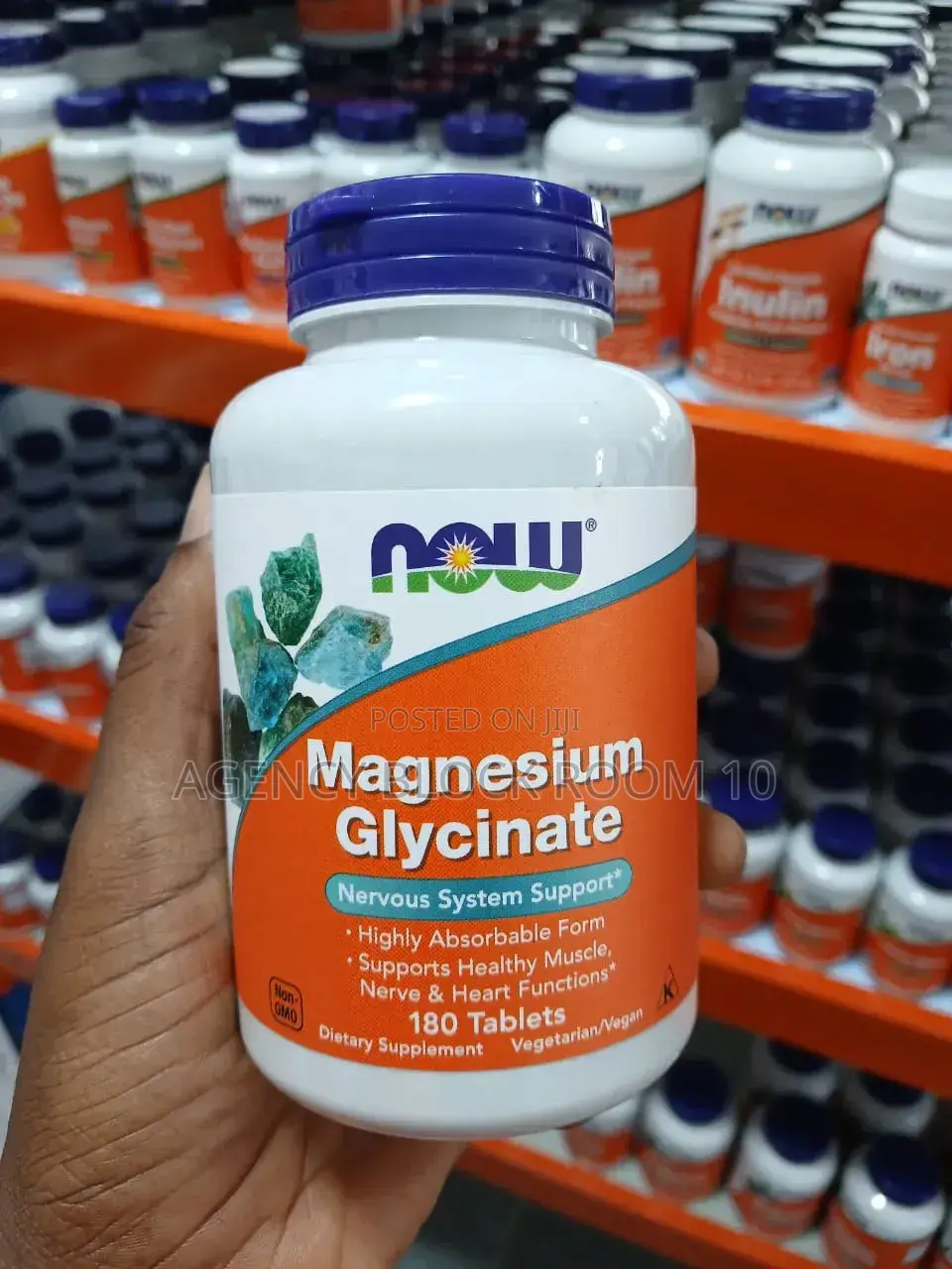 Now Magnesium Glycinate - For Sleep, Nerves, Muscle Heart Support