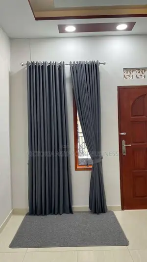 Cream Sunblock Curtains Available