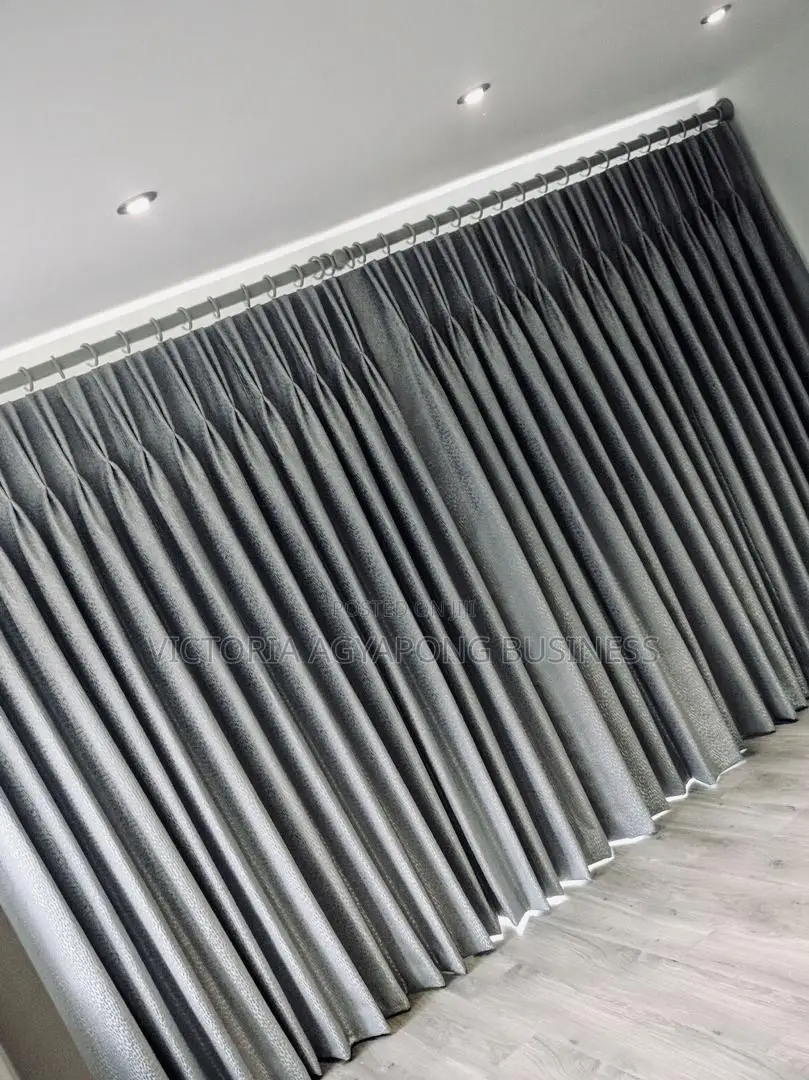Cream Sunblock Curtains Available