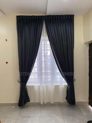 Cream Sunblock Curtains Available