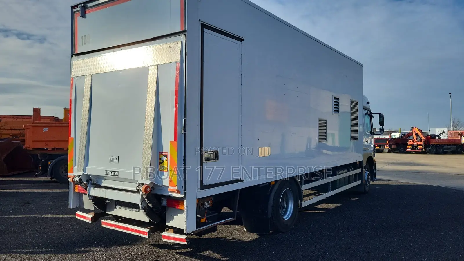 Mercedes-Benz Axor 2010 White