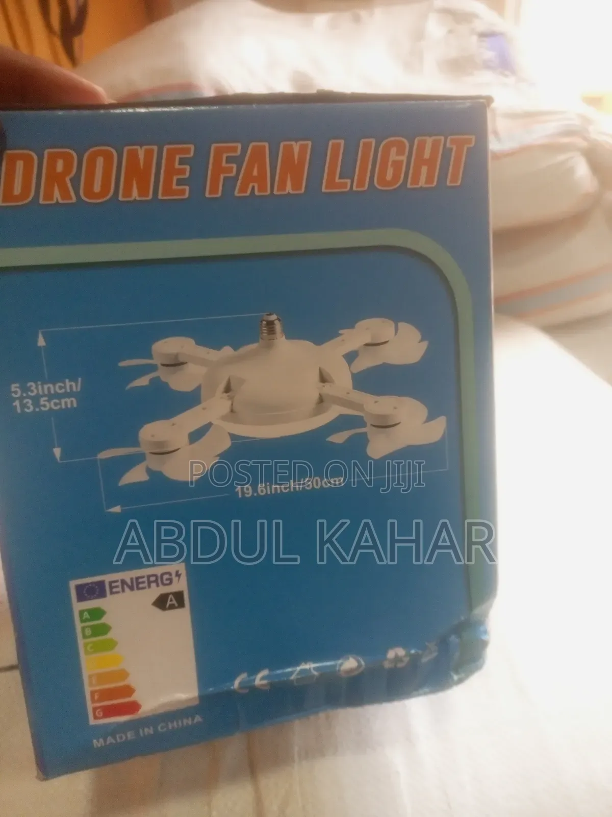 Drone-Like Fan With Interchangeable Lights