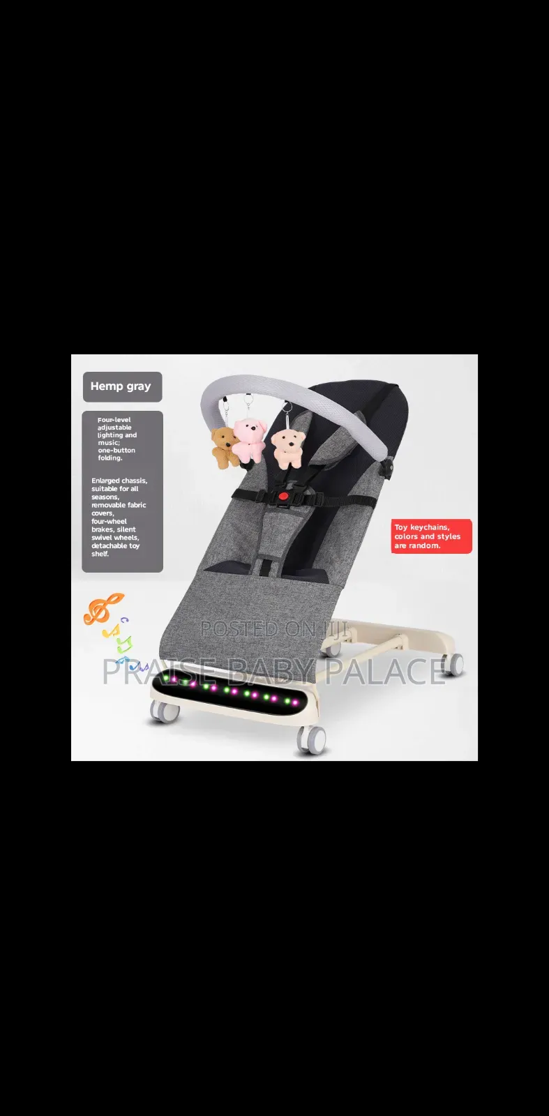 Baby Bouncer With Bluetooth