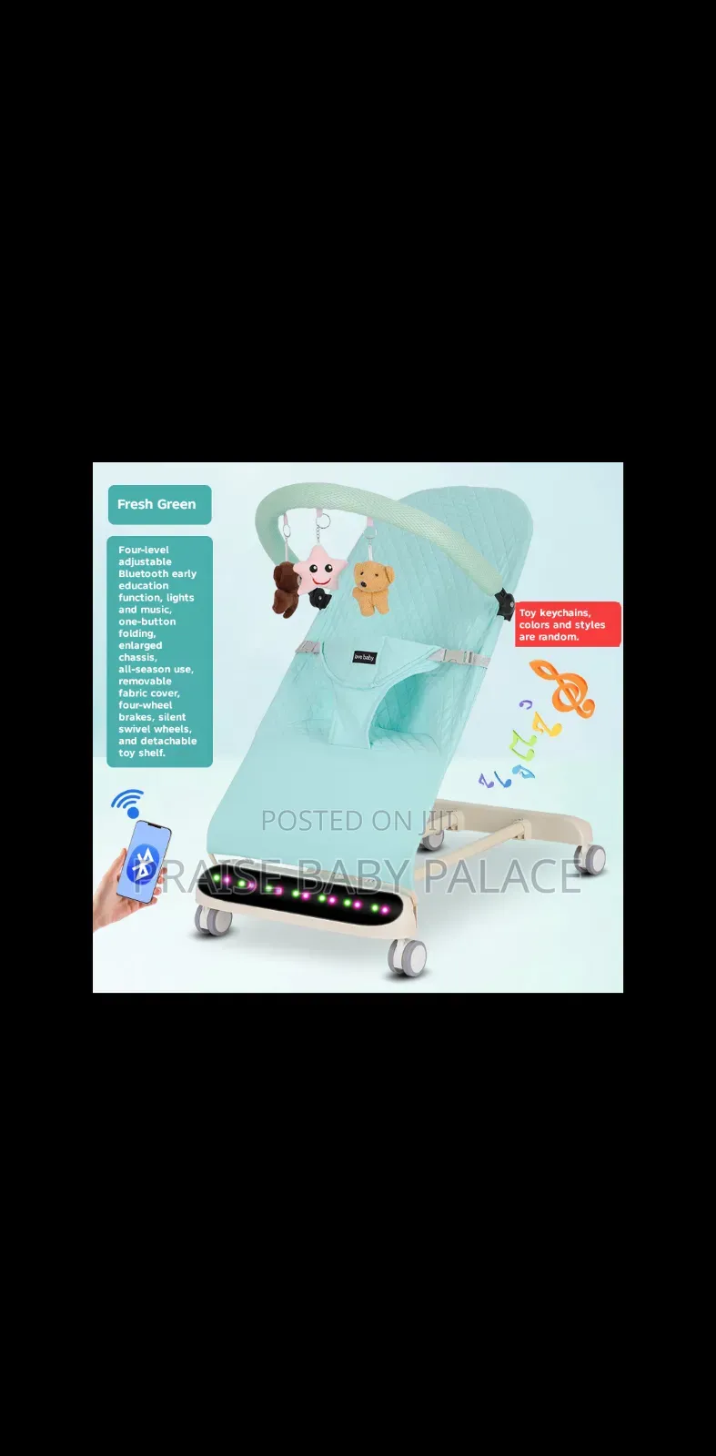 Baby Bouncer With Bluetooth