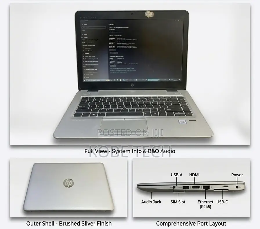 Laptop HP EliteBook 840 G3 8GB Intel Core i5 SSD 128GB