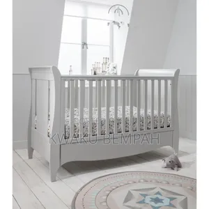 Sleigh Baby's Cot Bed With Drawer