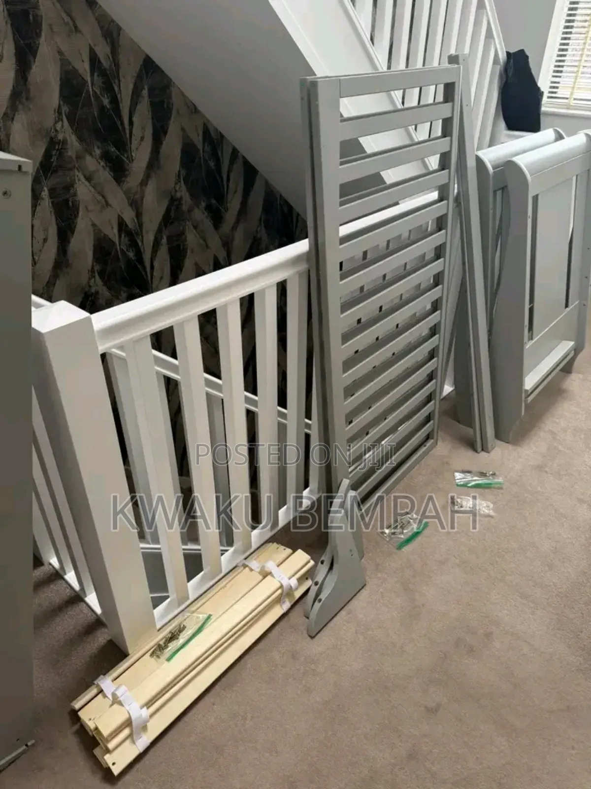 Sleigh Baby's Cot Bed With Drawer