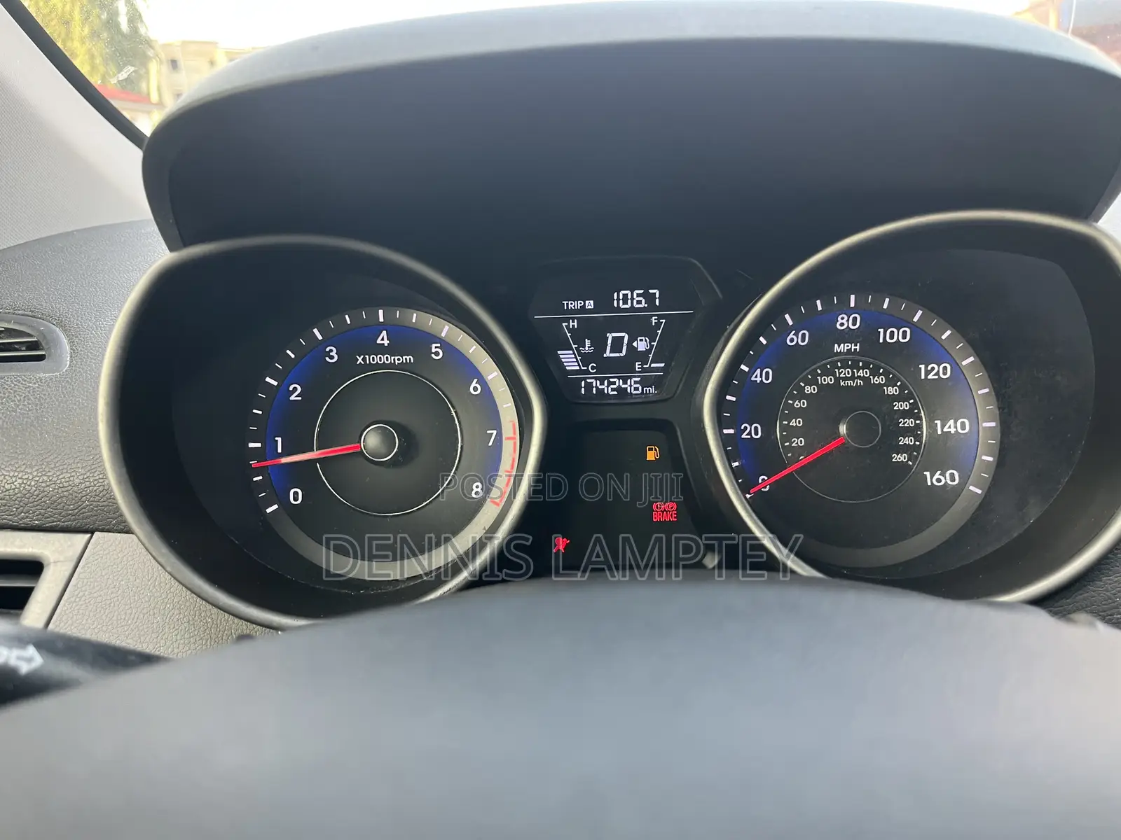 Hyundai Elantra 2014 Blue