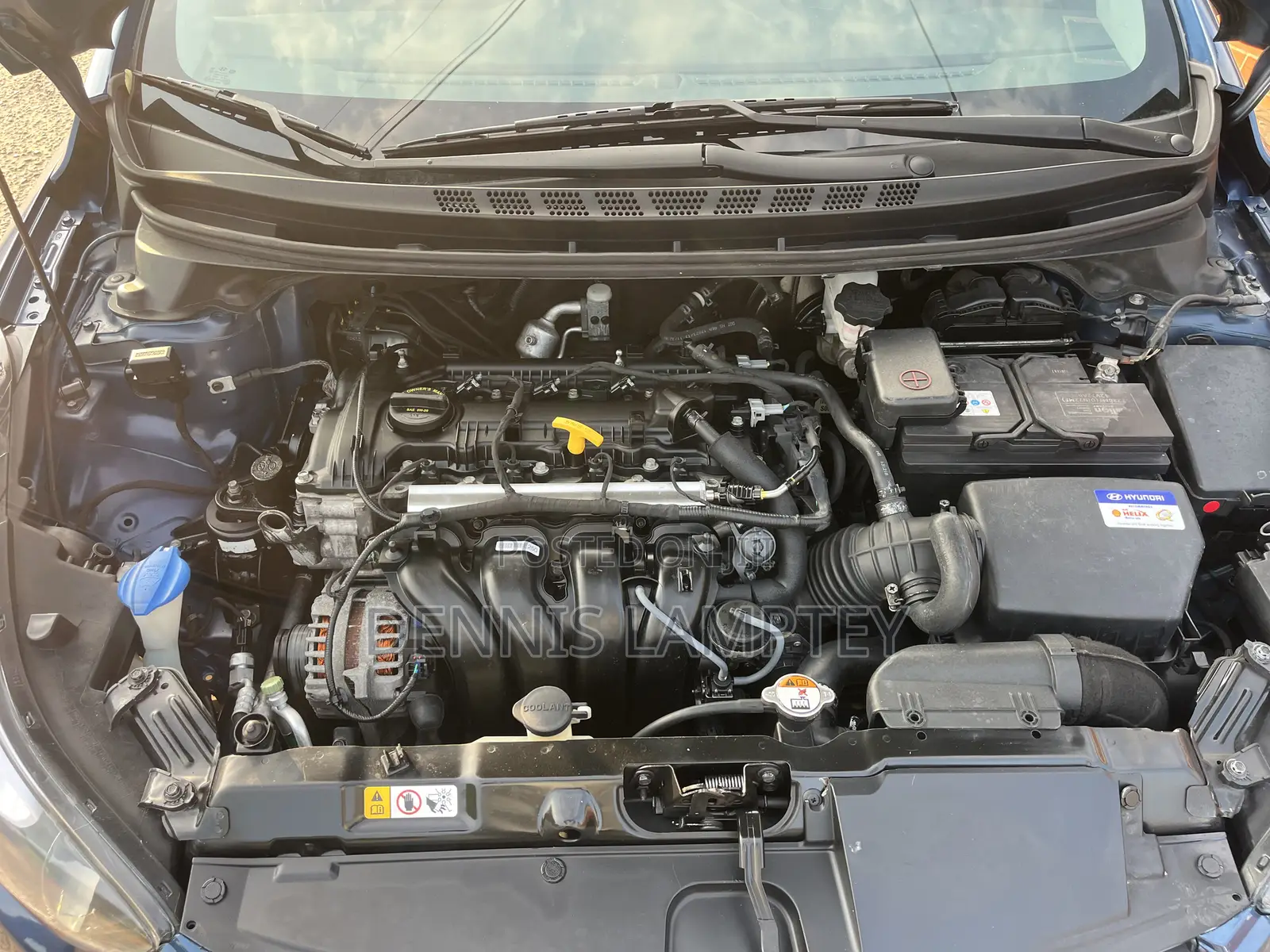 Hyundai Elantra 2014 Blue