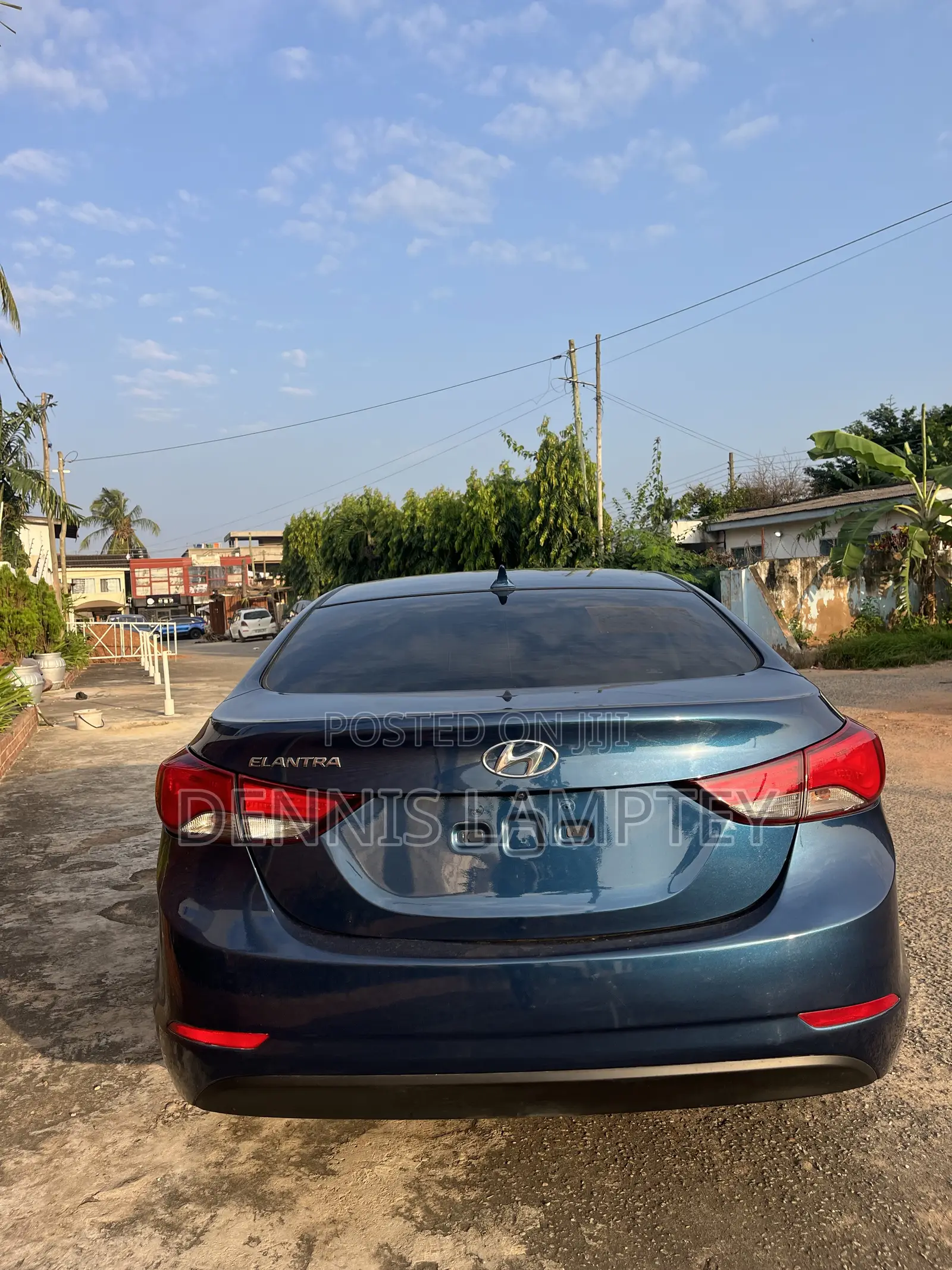 Hyundai Elantra 2014 Blue