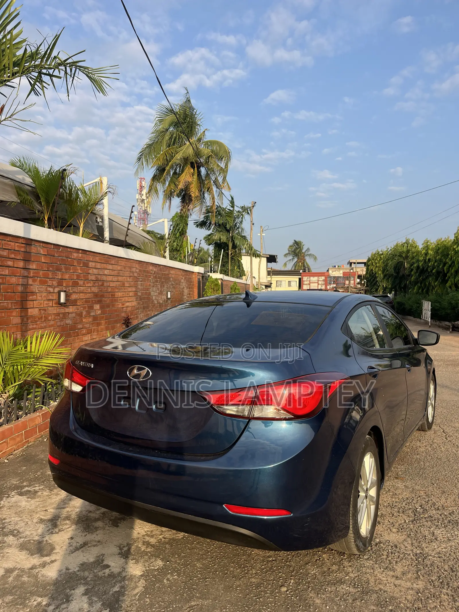 Hyundai Elantra 2014 Blue