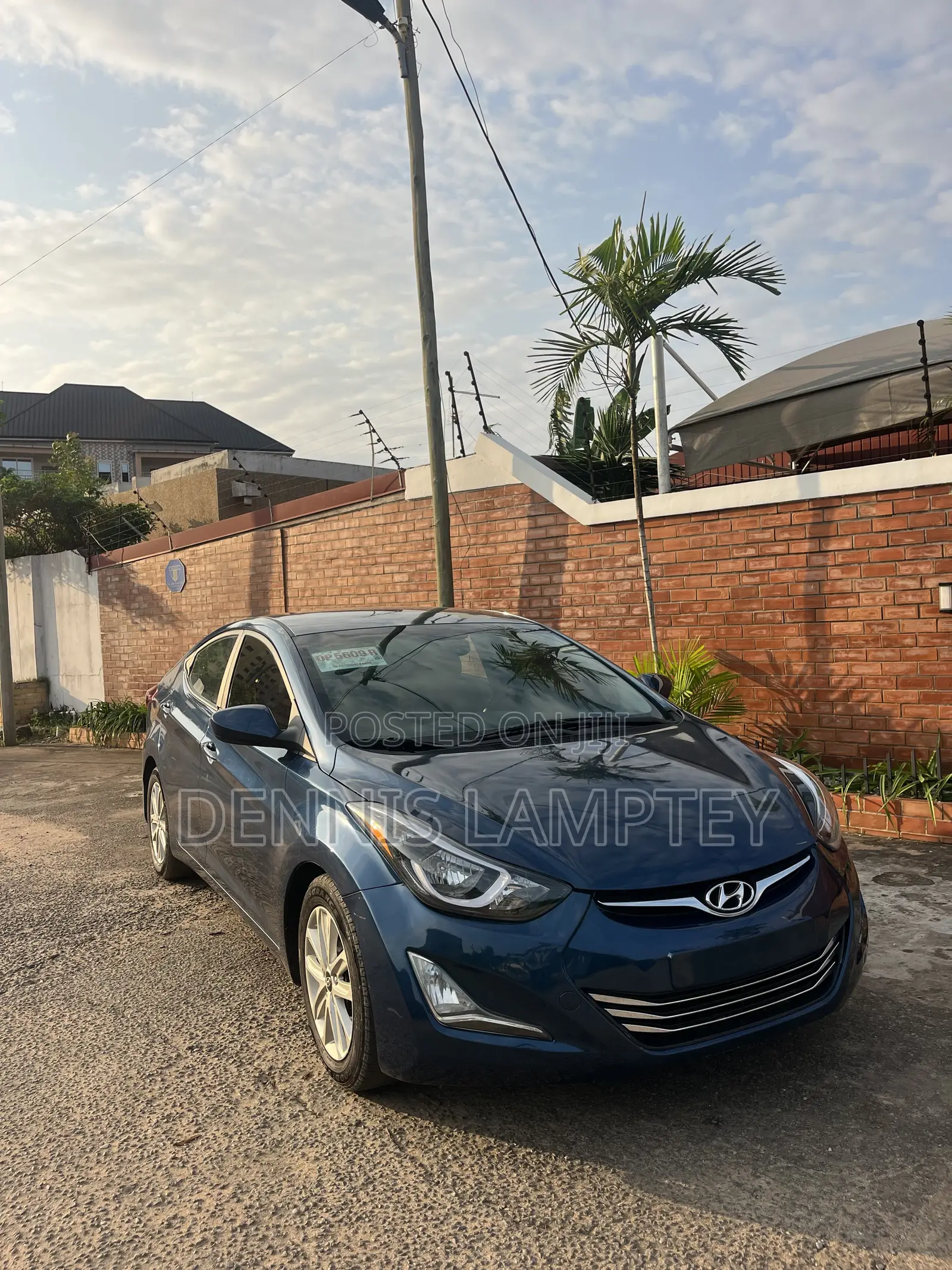 Hyundai Elantra 2014 Blue
