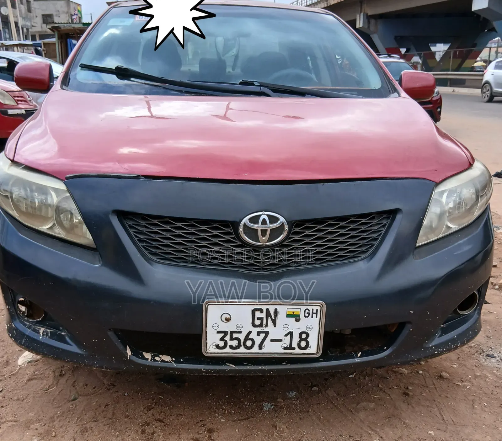 Toyota Corolla 2010 Red