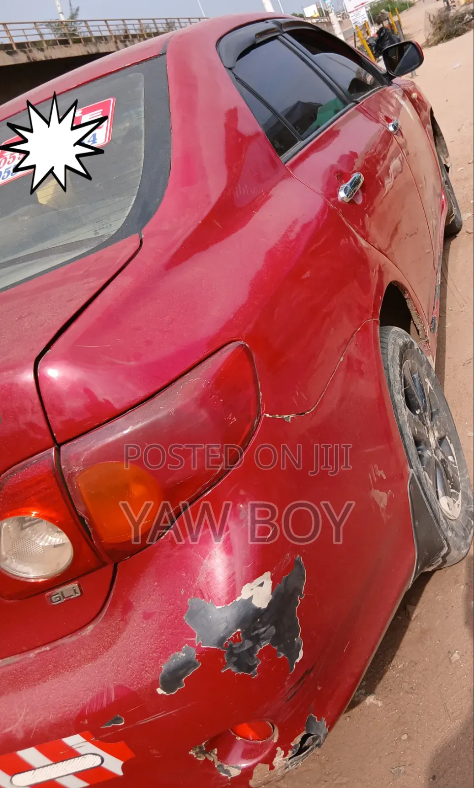Toyota Corolla 2010 Red