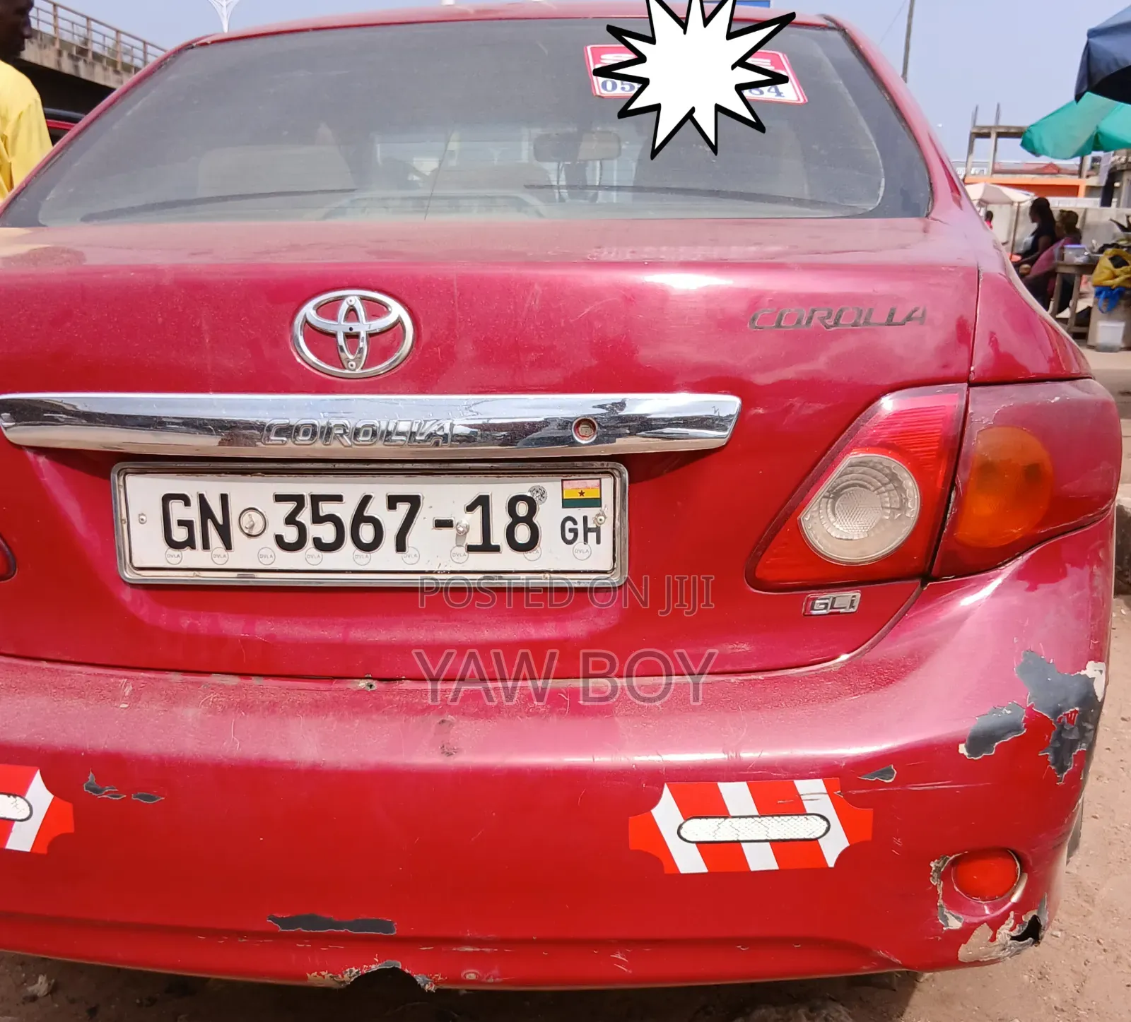 Toyota Corolla 2010 Red