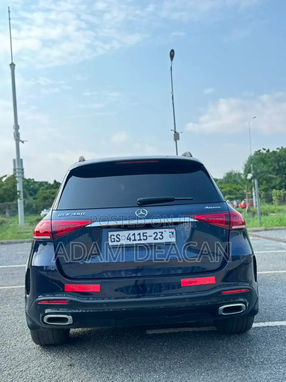 Mercedes-Benz GLE-Class GLE 450 4MATIC 2020 Black