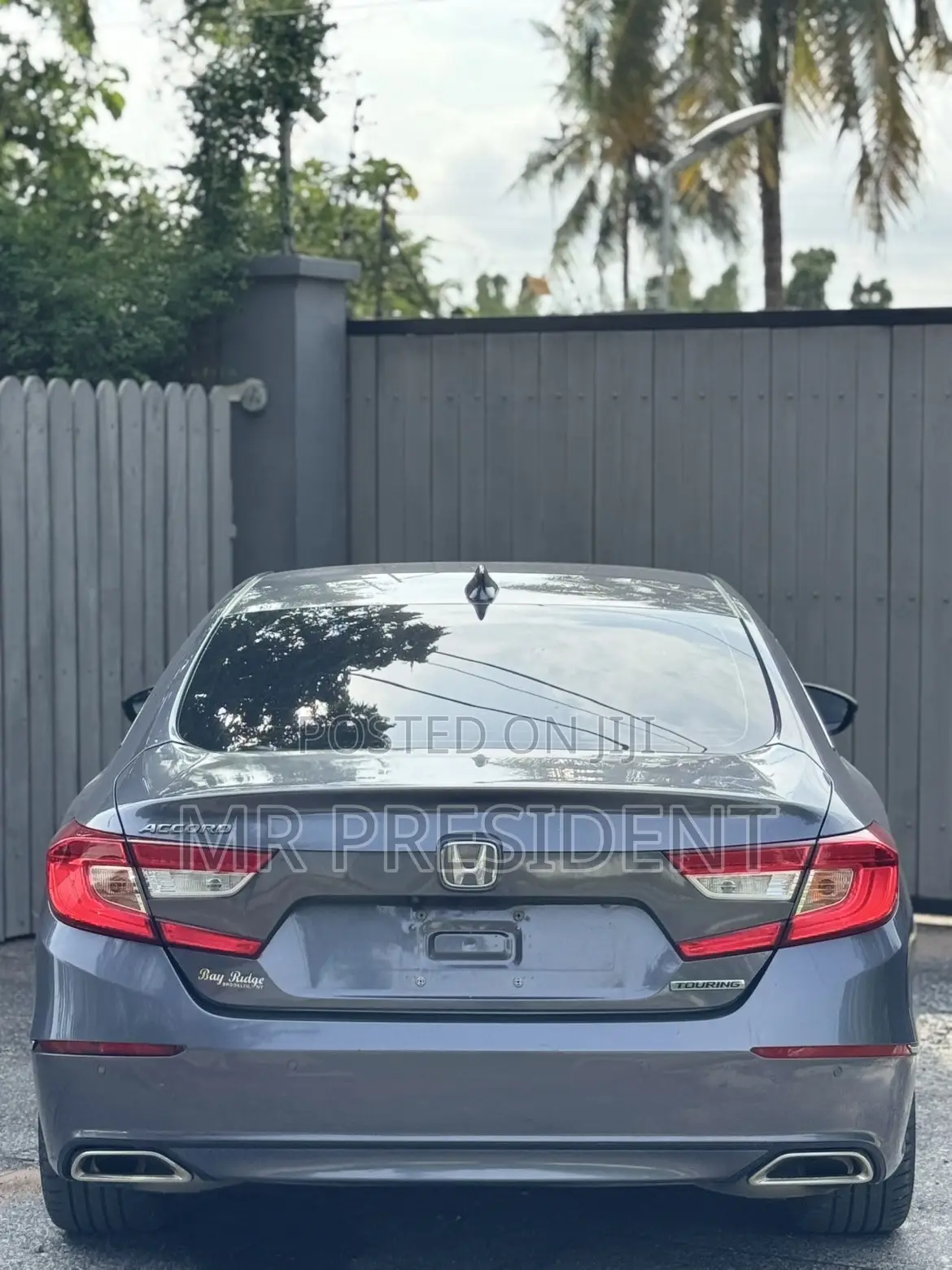Honda Accord Touring 2018 Silver
