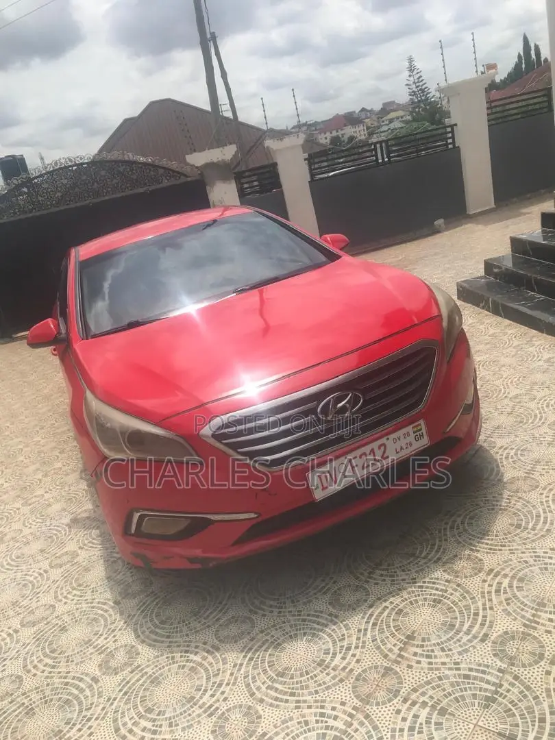 Hyundai Sonata 2017 Red