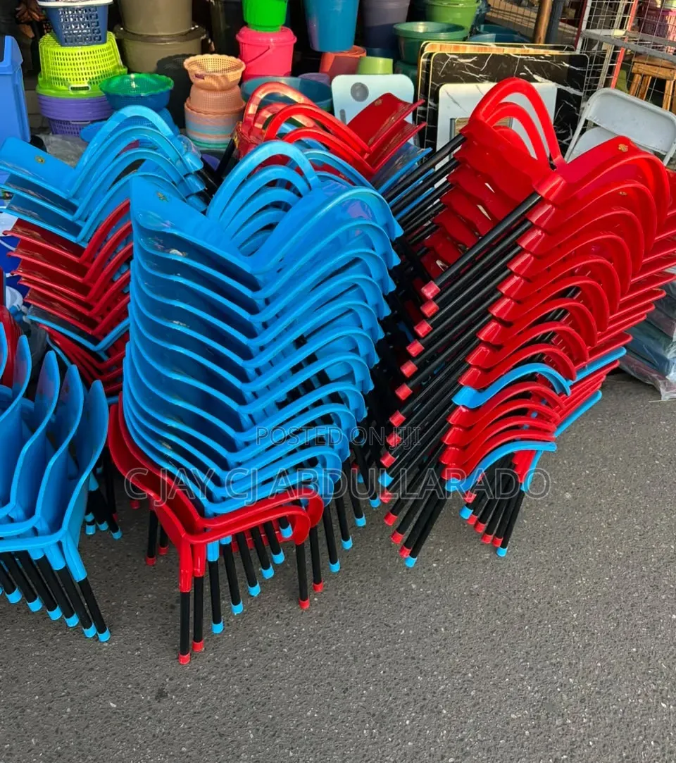 Kiddies Chairs With Metal Legs