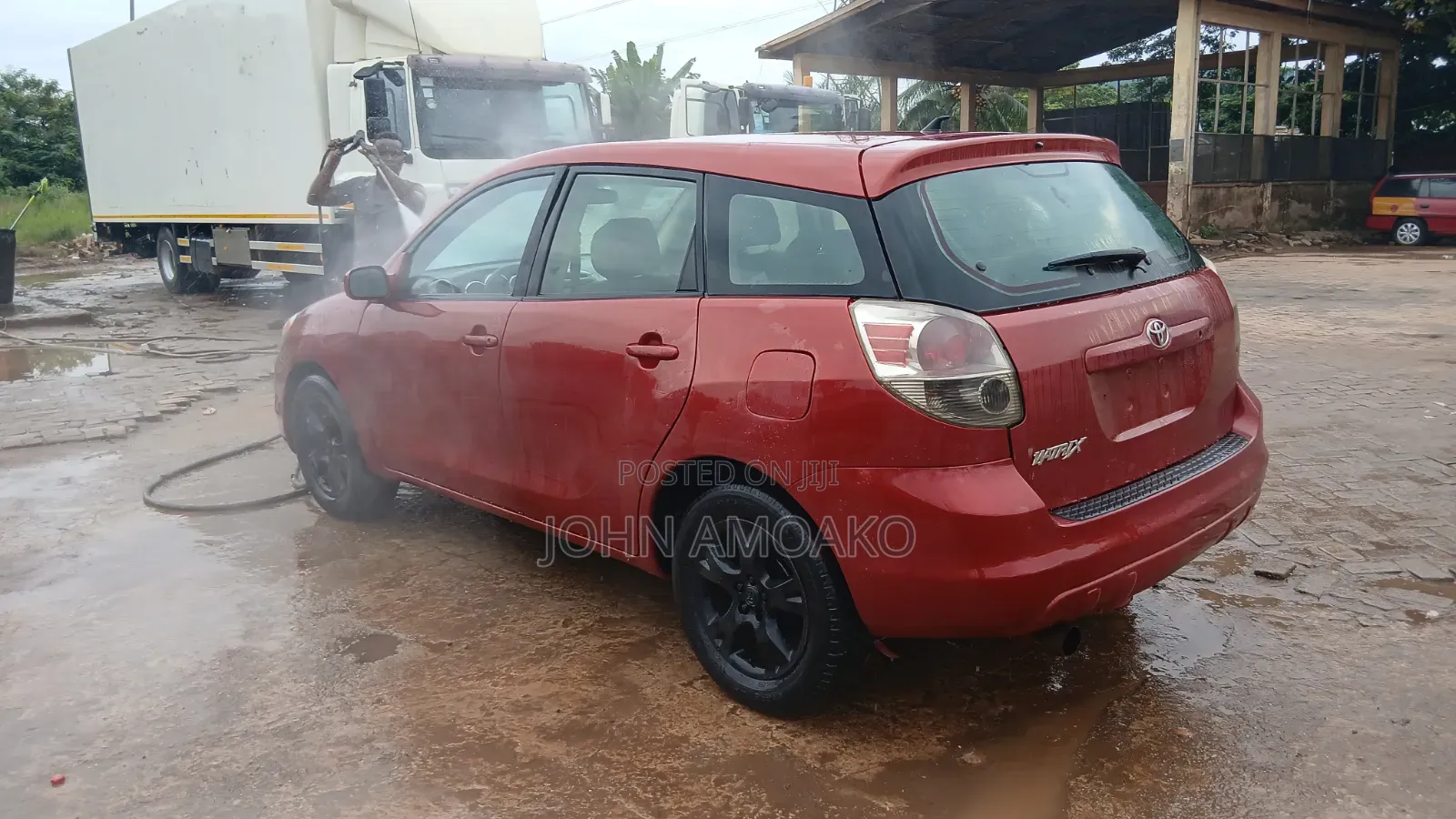 Toyota Matrix 2007 Red