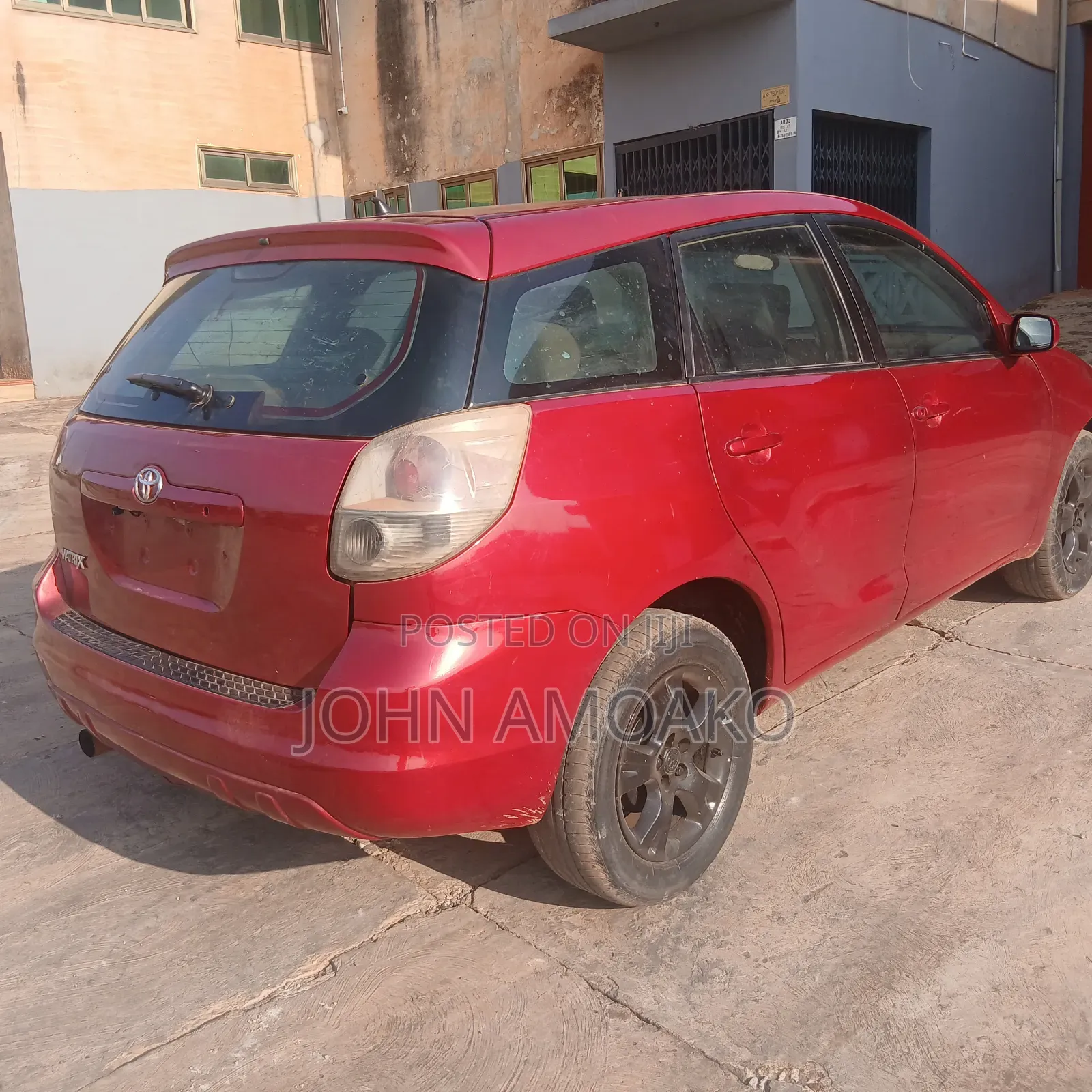 Toyota Matrix 2007 Red