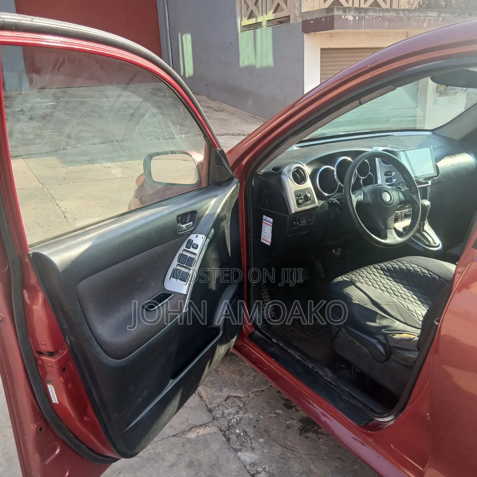 Toyota Matrix 2007 Red