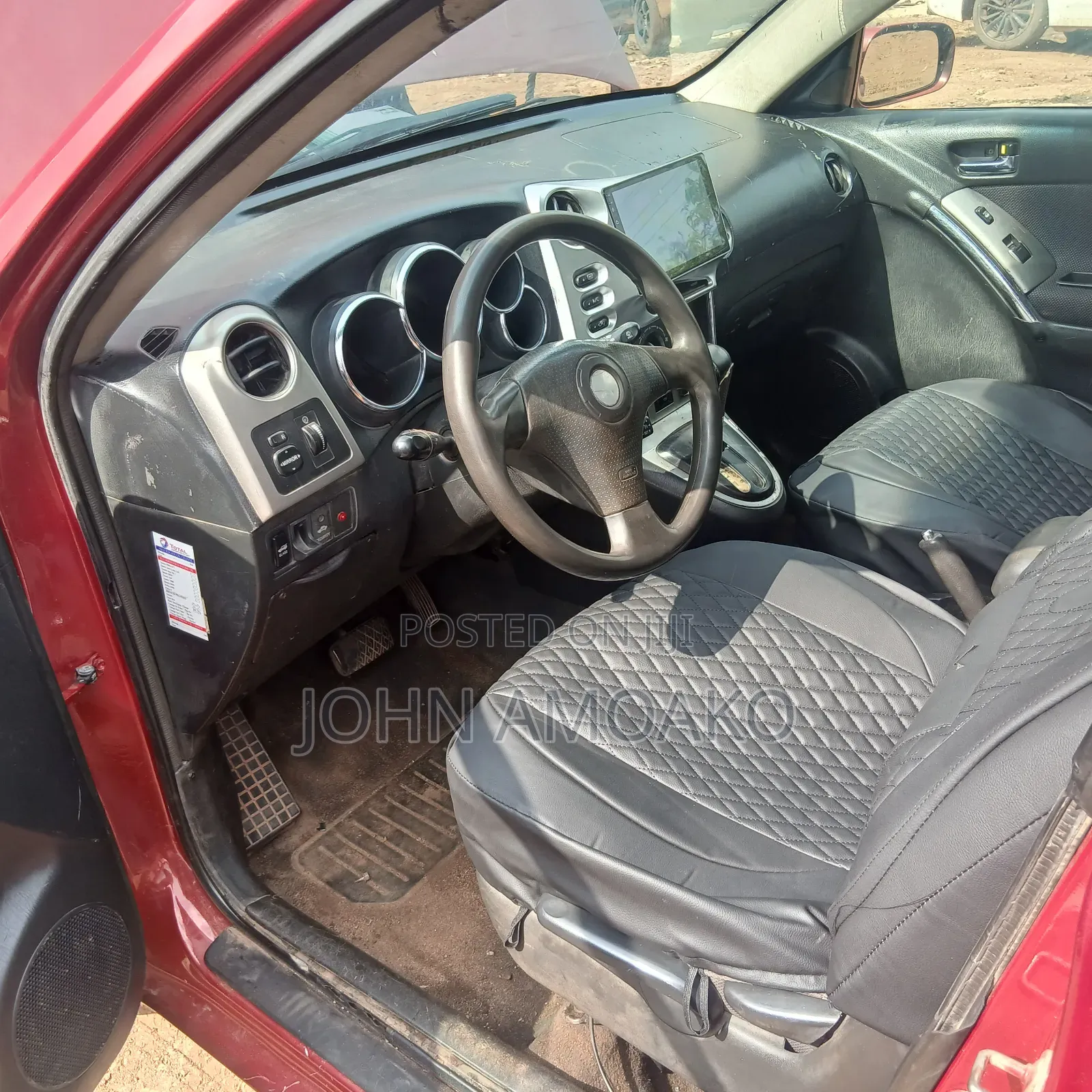 Toyota Matrix 2007 Red