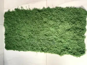 100cm X50cm Size Simulation Green Grass Flower Moss