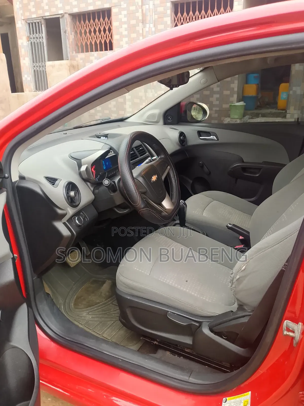 Chevrolet Sonic 2012 Red