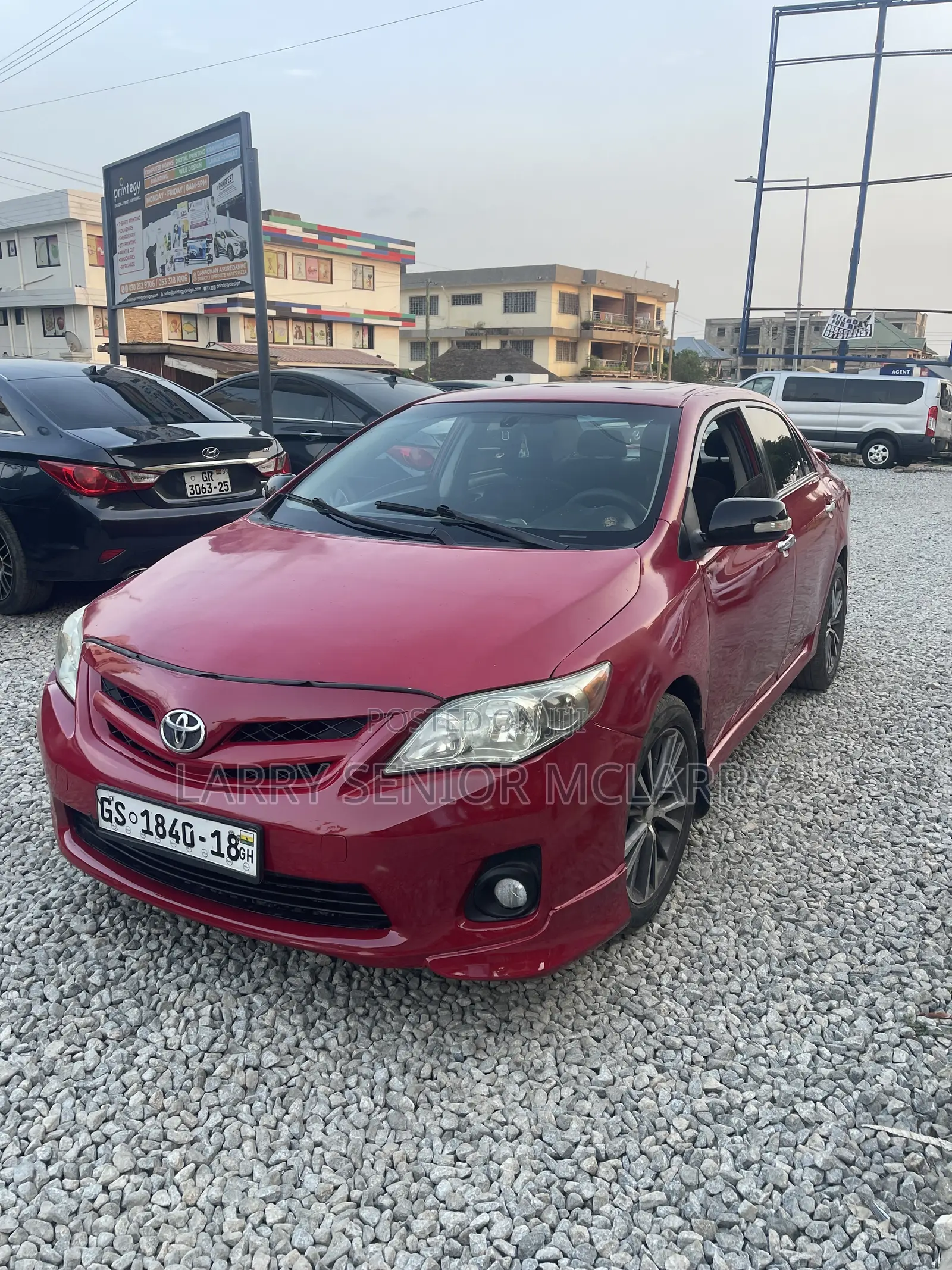 Toyota Corolla S 4dr Sedan (1.8L 4cyl 4A) 2013 Red