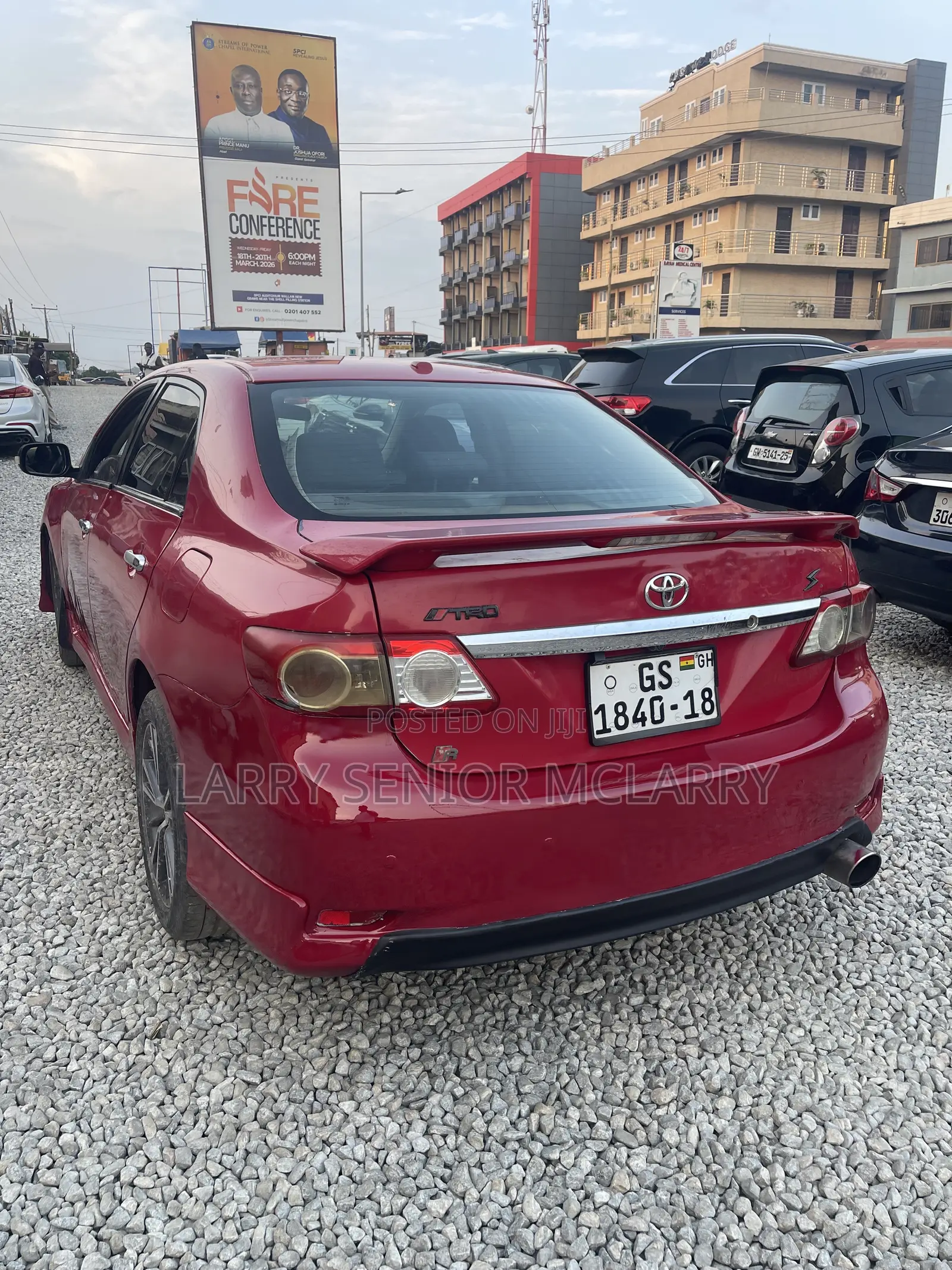 Toyota Corolla S 4dr Sedan (1.8L 4cyl 4A) 2013 Red