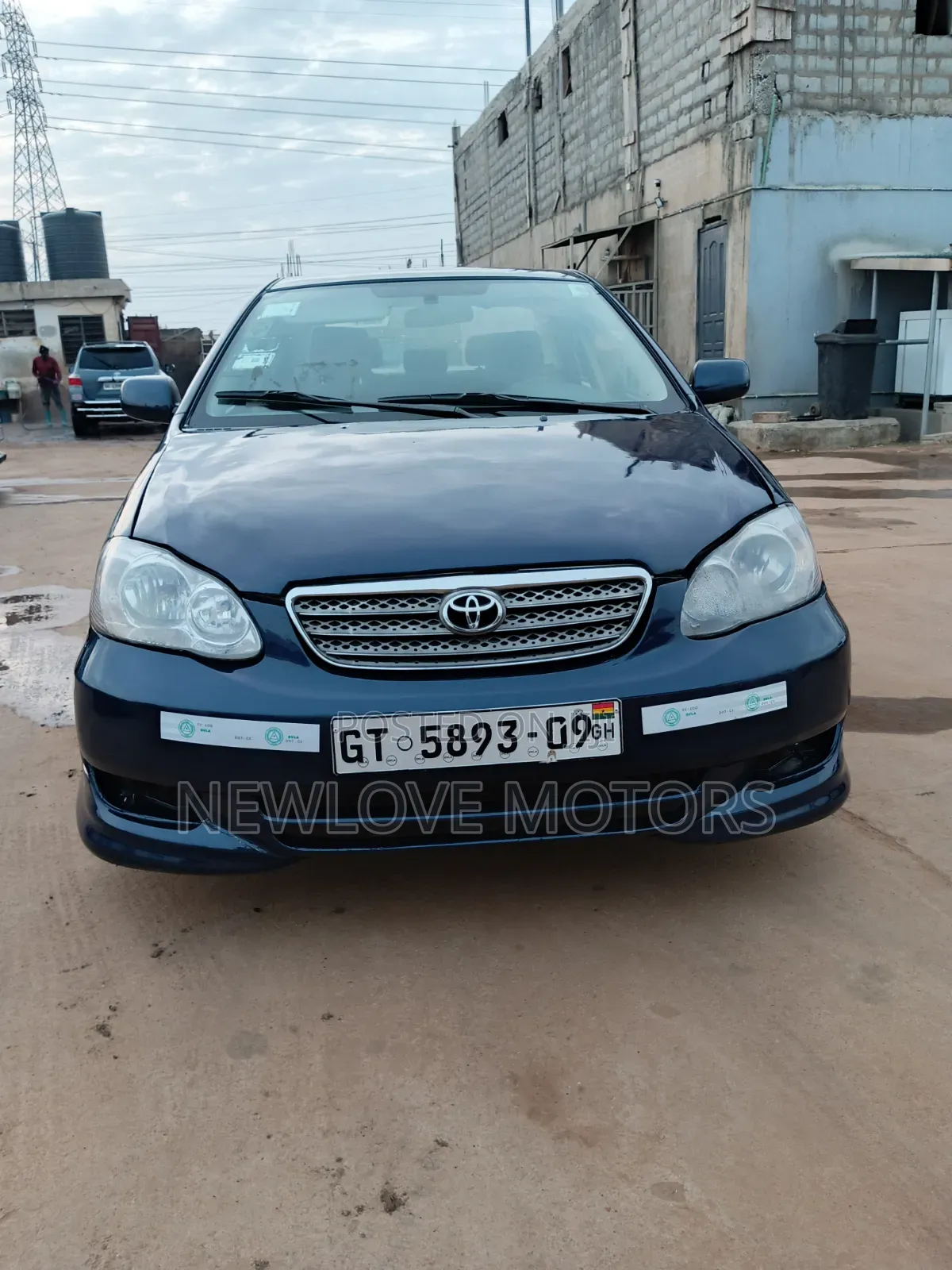 Toyota Corolla 2007 Blue