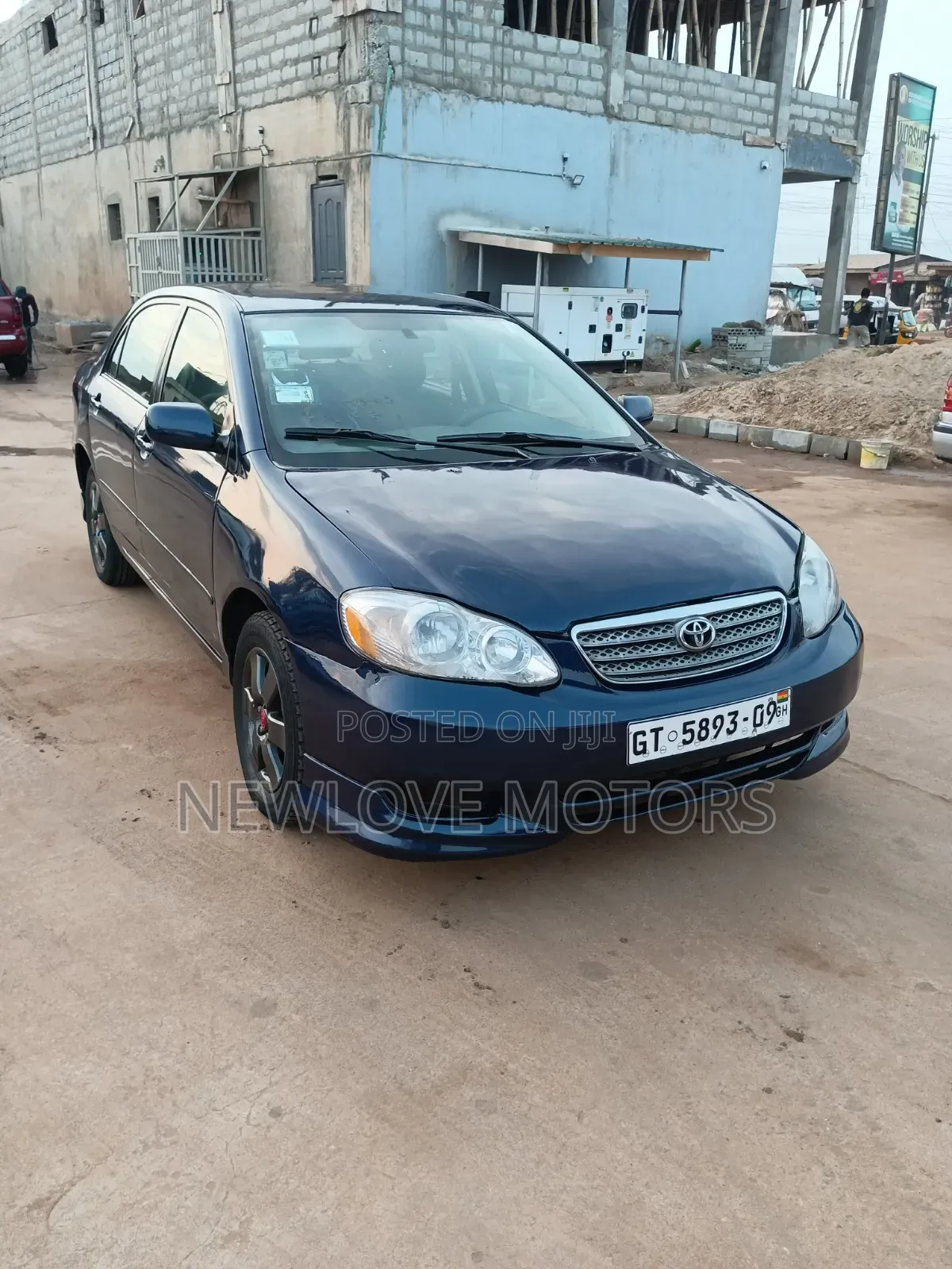 Toyota Corolla 2007 Blue
